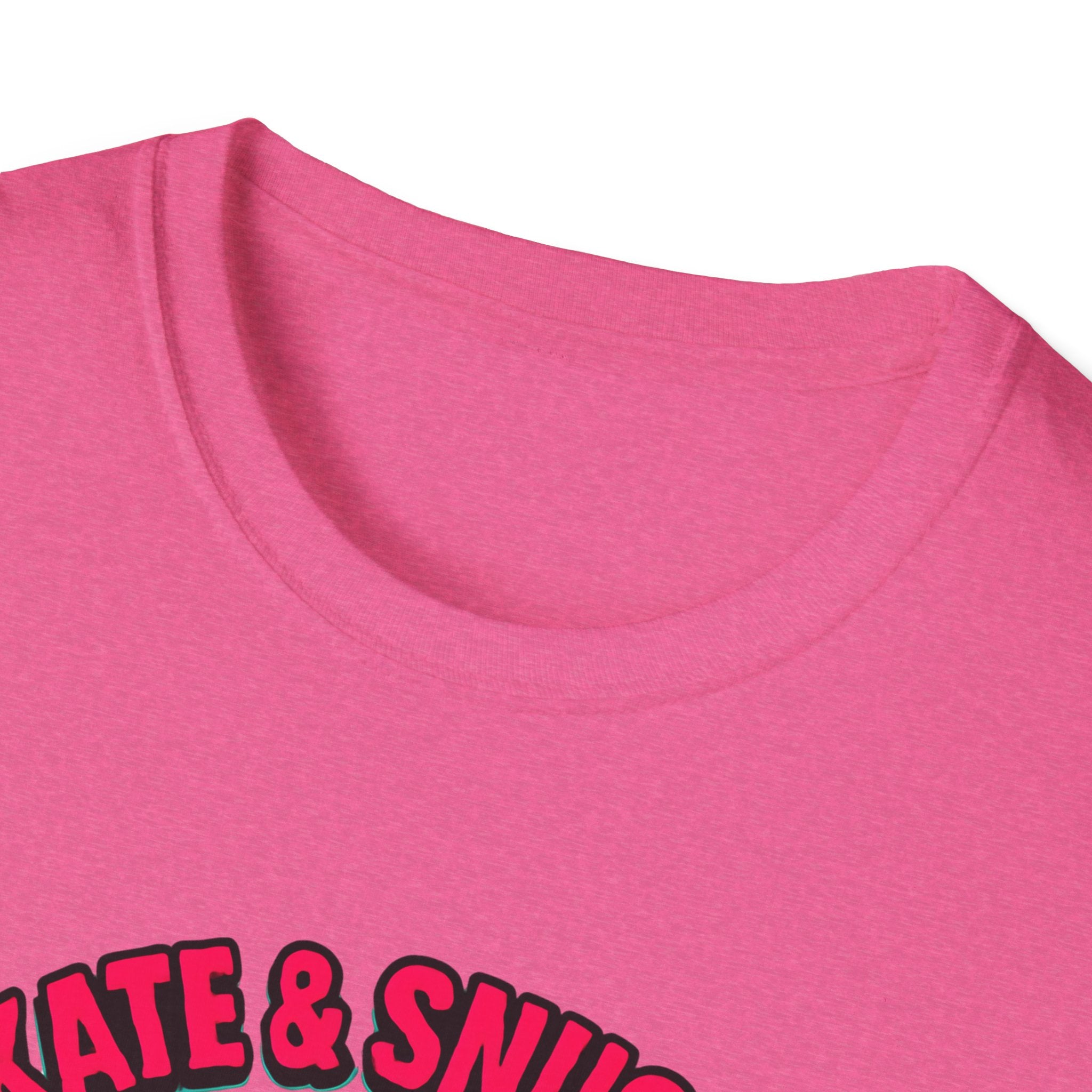 Skate & Snuggle French Bulldog T-Shirt — Cute Skateboard Dog Graphic Tee