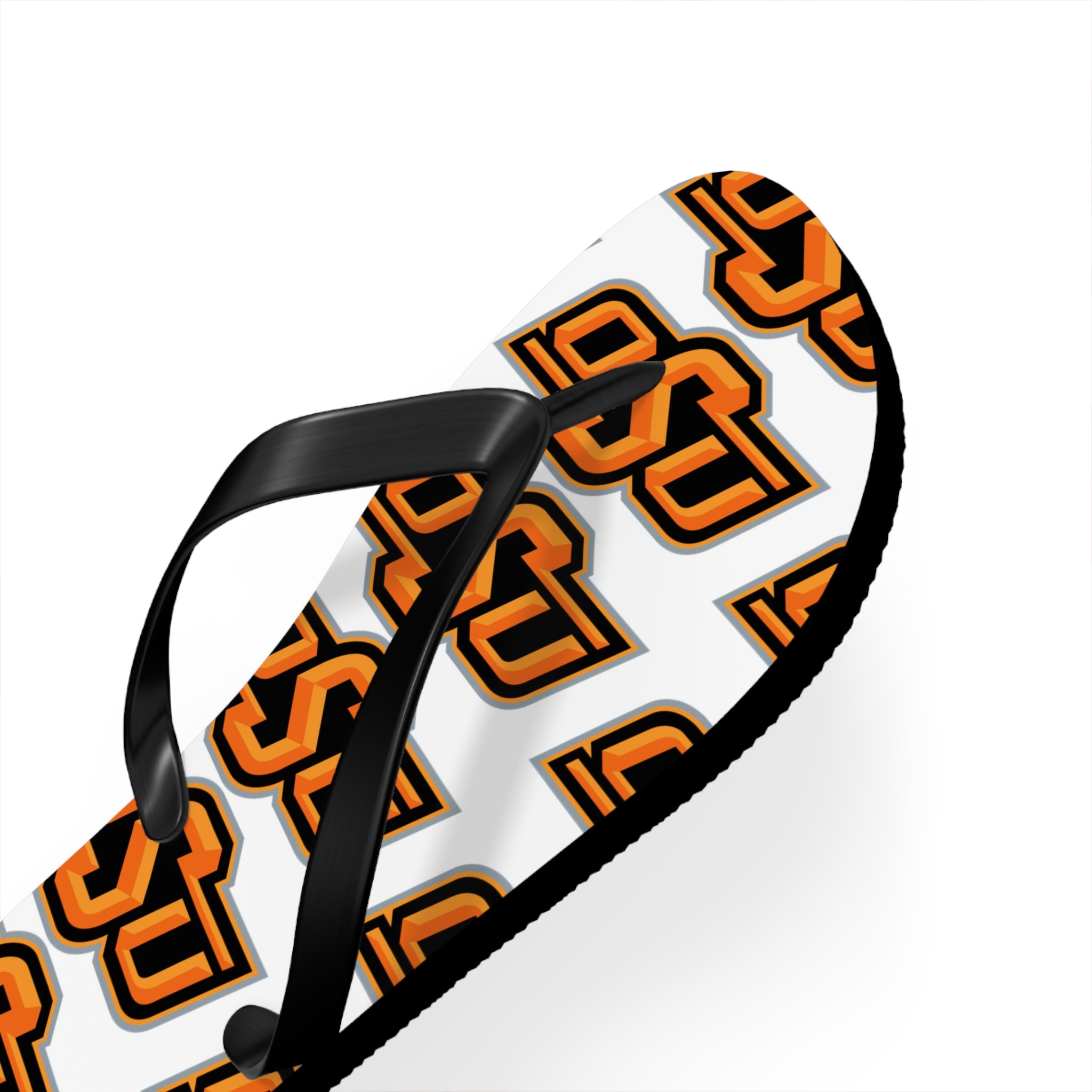 OSU Pattern Flip Flops – Oklahoma State Logo Beach Sandals