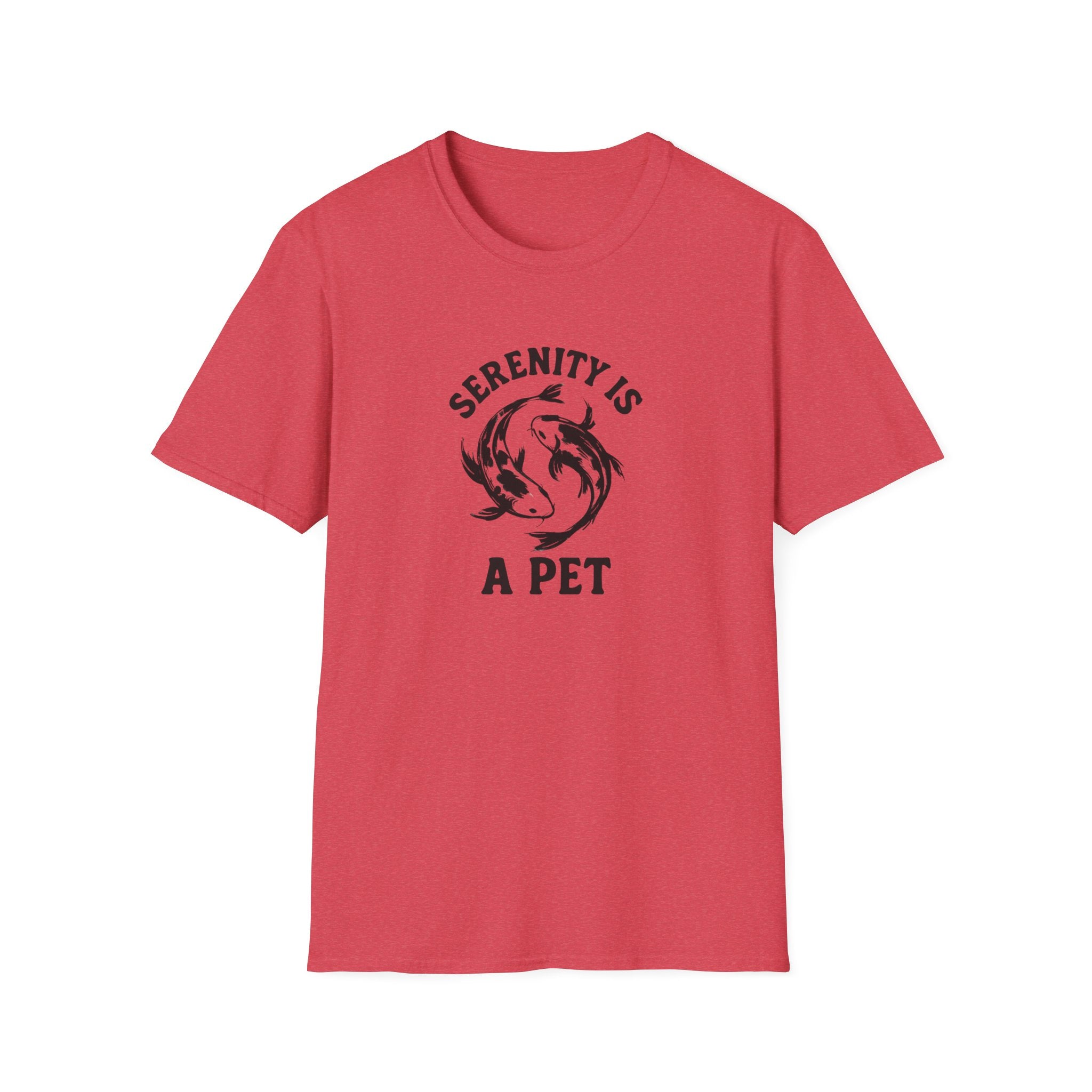 Serenity Is a Pet T-Shirt — Relaxing Koi Fish Design for Pet Lovers