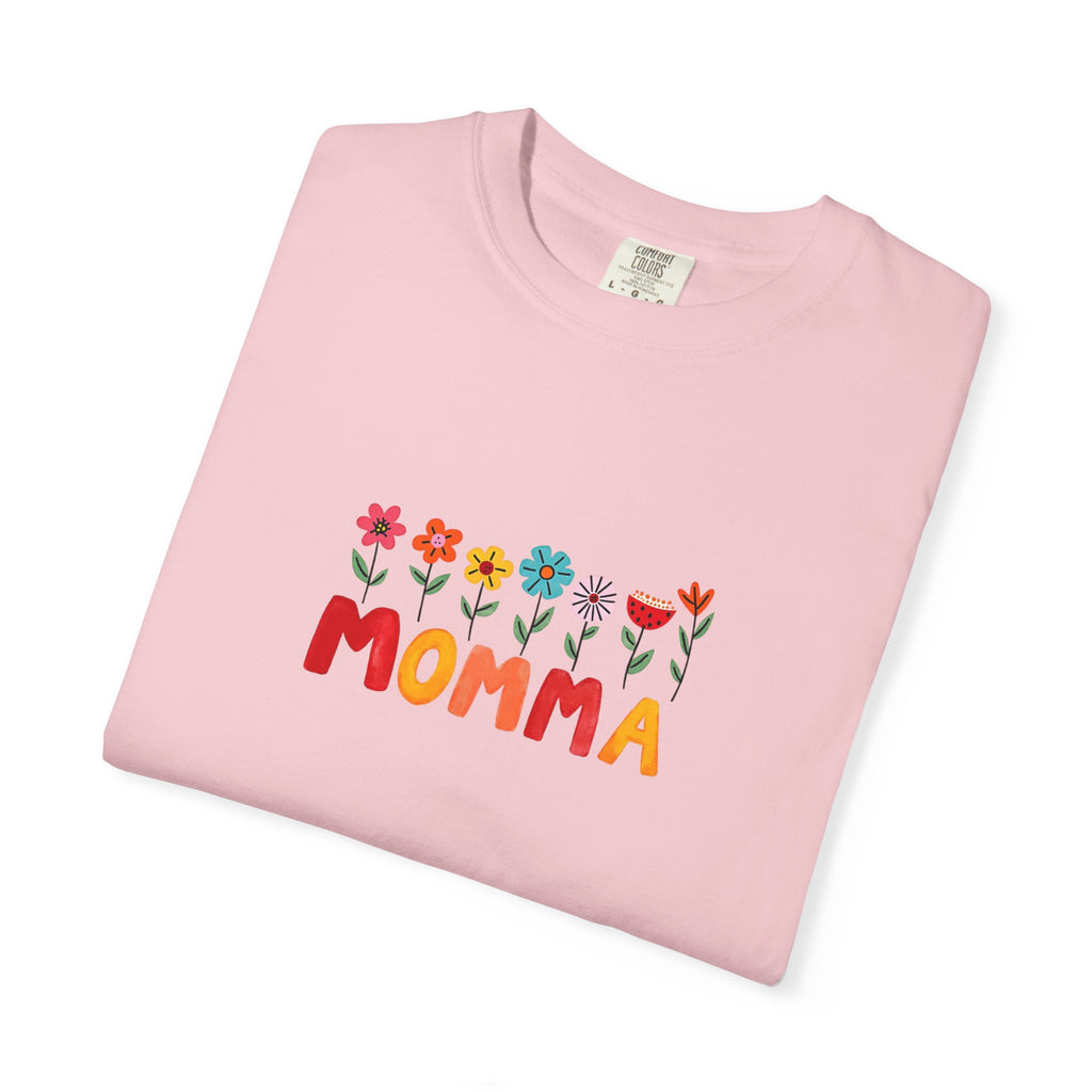 Momma Floral T-Shirt — Cute Colorful 'MOMMA' Mother's Day Tee