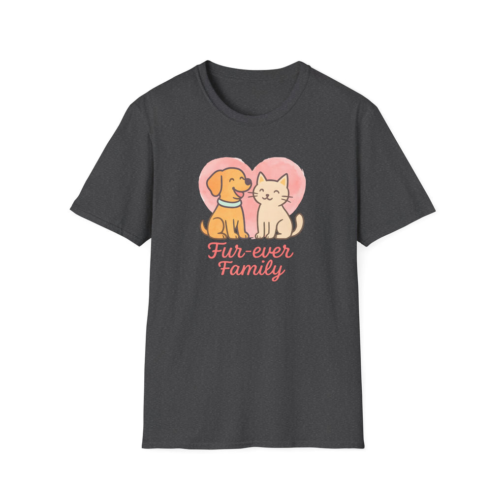 Dog & Cat 'Fur-ever Family' T-Shirt