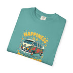 Road Trip T-Shirt — "Happiness Is A Road Trip" Vintage Camper Tee
