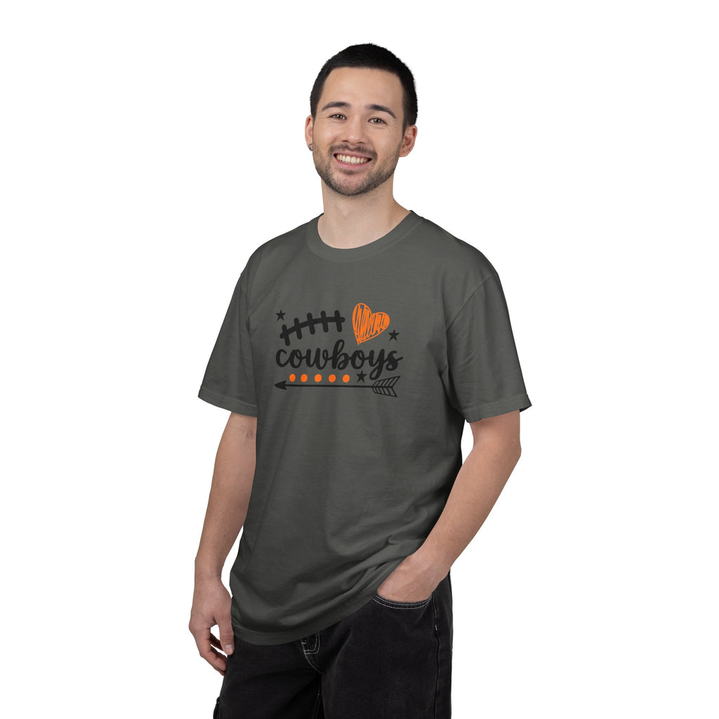 Cowboys Heart Football T-Shirt