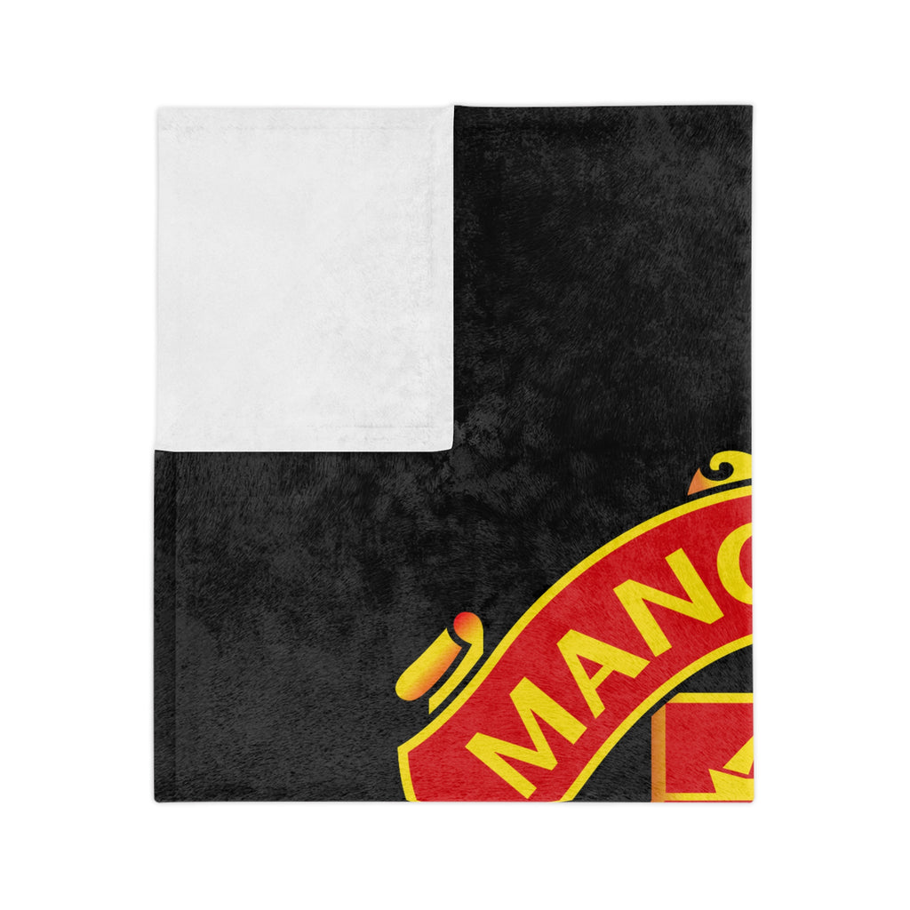 Manchester United Velveteen Microfiber Blanket —