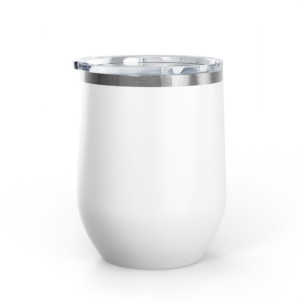 Wine Tumbler - "I Don't Give a Sip" 12oz Insulated Stainless Steel Wine Cup