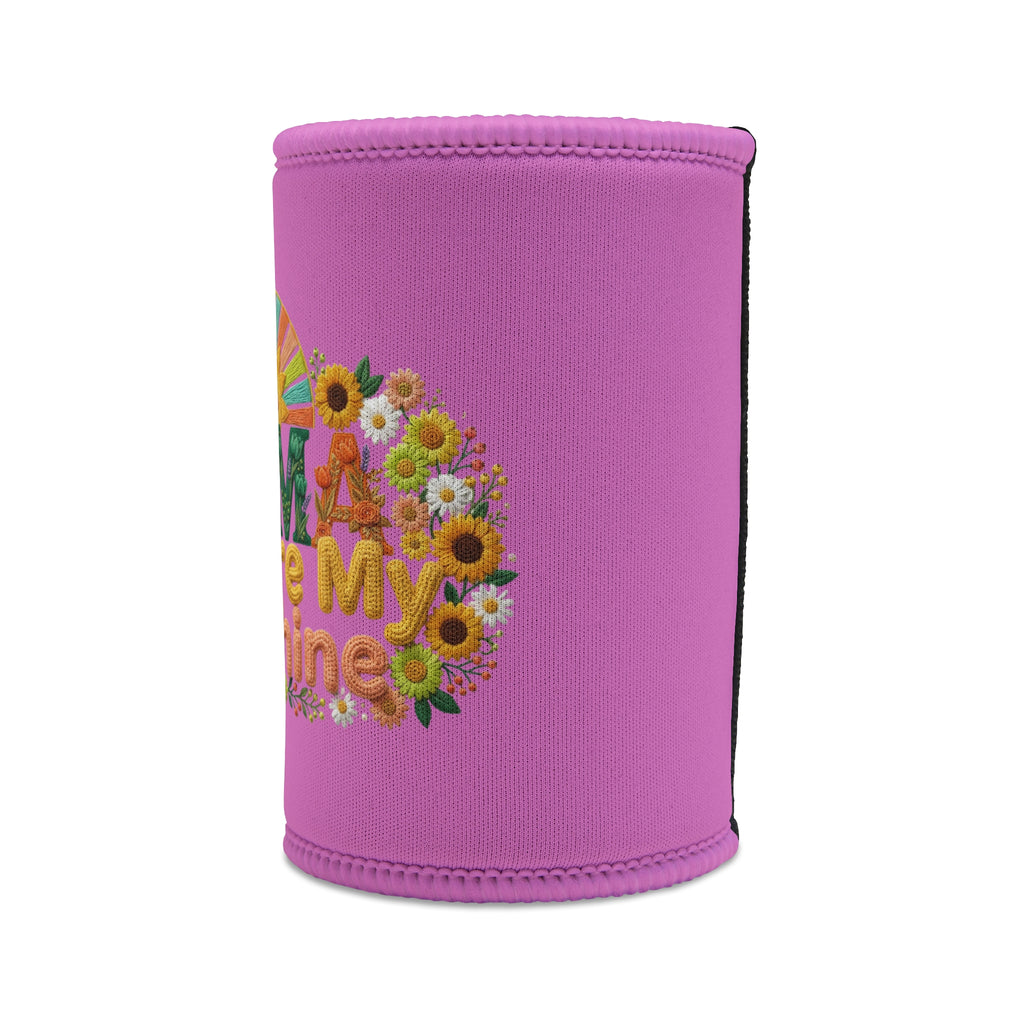 Stubby Cooler — Mama You Are My Sunshine Pink Can Cooler (Mother’s Day Gift)