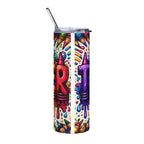 Colorful Drippy Crayon Teacher 20oz Tumbler