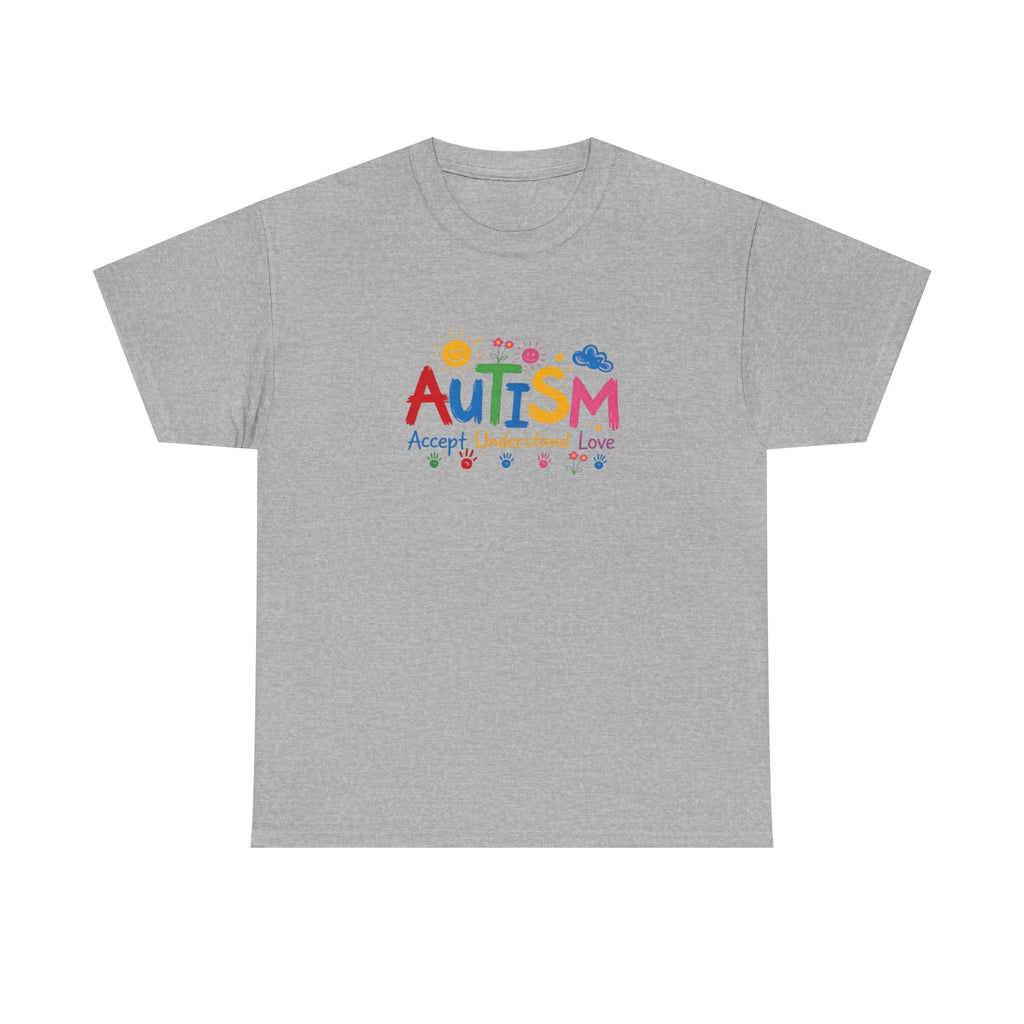 Autism Awareness T-Shirt - "Autism Accept Understand Love"