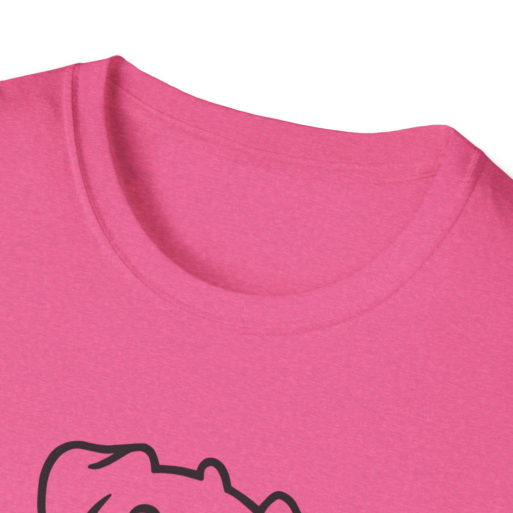 Dog Outline T-Shirt - Cute Happy Puppy Graphic Tee