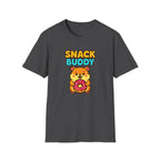 Snack Buddy T‑Shirt — Cute Cartoon Hamster Holding Donut