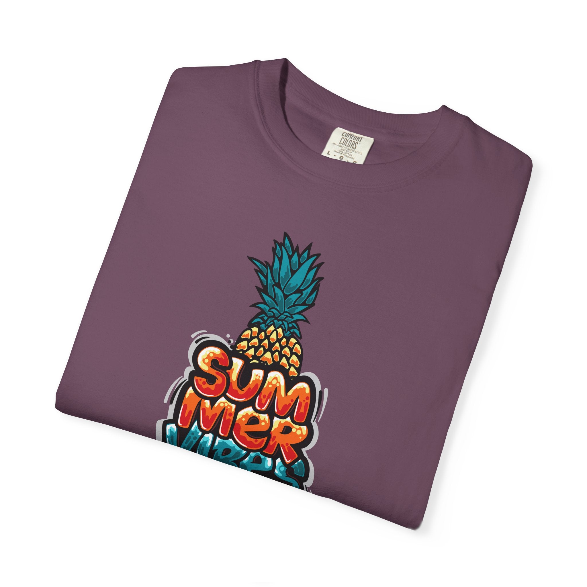 "Summer Vibes" Pineapple Graphic Tee