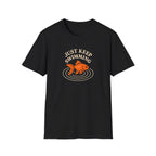 T‑Shirt — "Just Keep Swimming" Orange Fish Graphic Tee