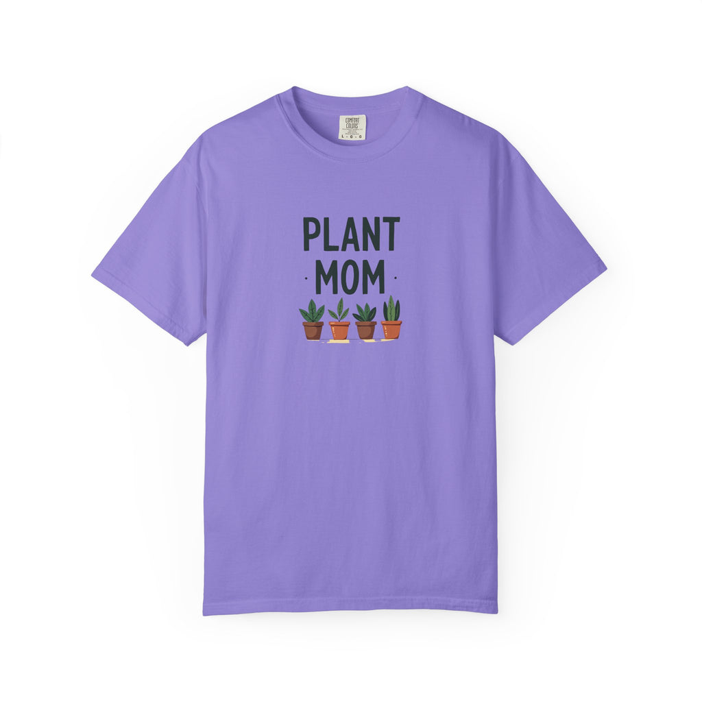 Plant Mom T-Shirt — Cute Potted Plants Graphic Tee for Plant Lovers