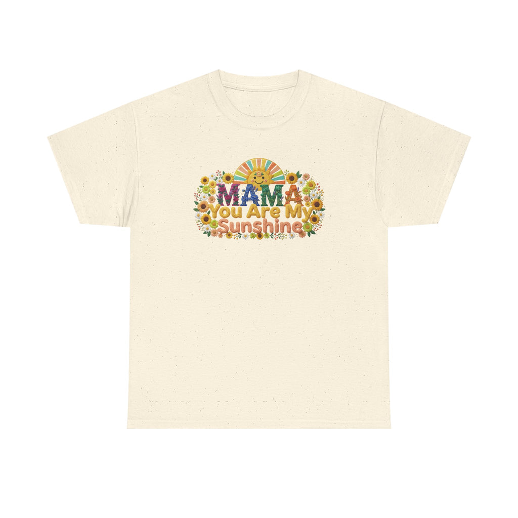 Mama You Are My Sunshine T-Shirt — Floral Retro Mother's Day Tee