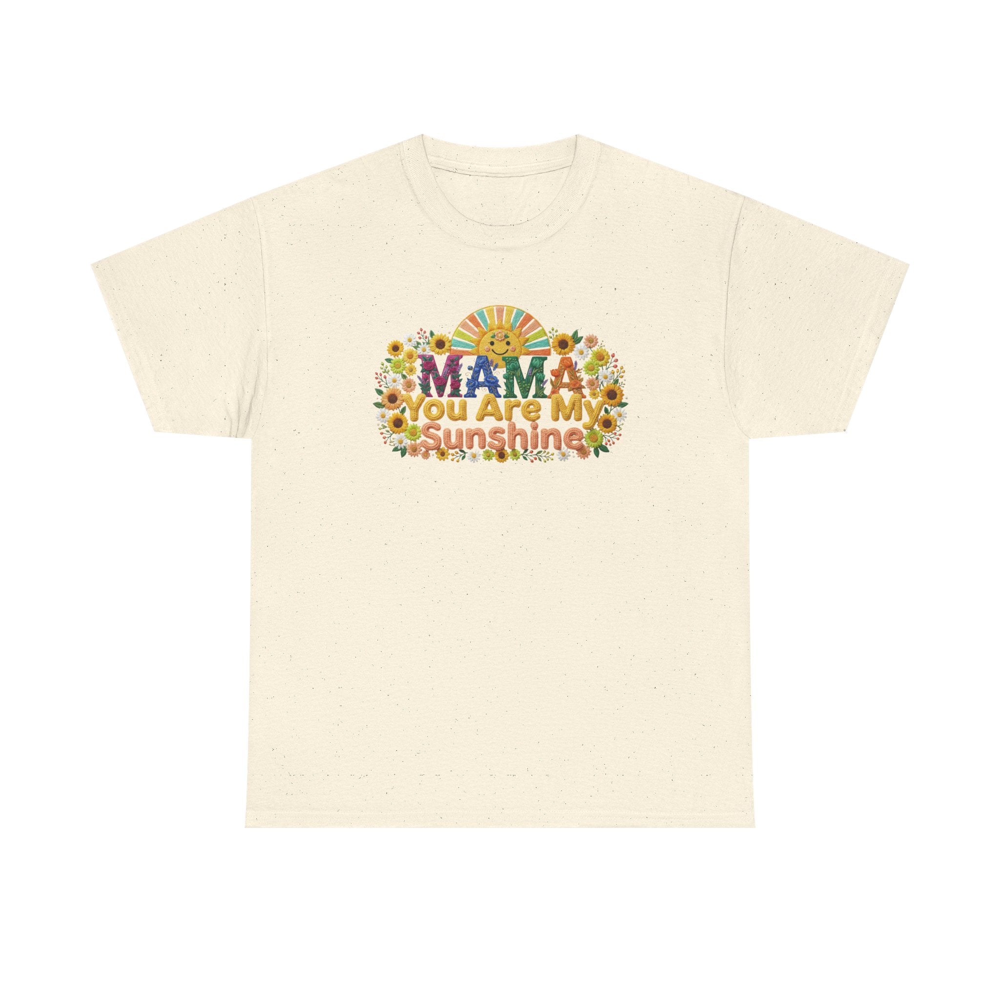 Mama You Are My Sunshine T-Shirt — Floral Retro Mother's Day Tee