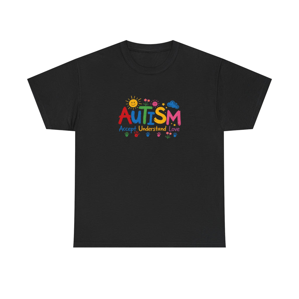 Autism Awareness T-Shirt - "Autism Accept Understand Love"