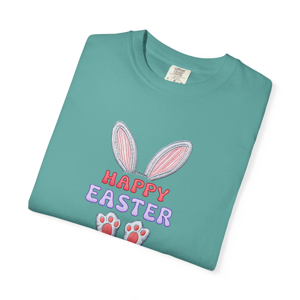 Happy Easter Bunny Ears T-Shirt — Cute Pastel Holiday Tee