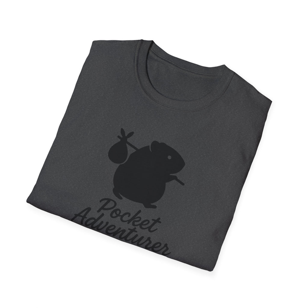 Pocket Adventurer T-Shirt — Cute Hiking Mouse Graphic Tee
