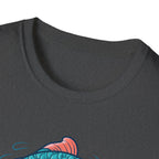 Koi Fish Tee — "Swim in Peace" Relaxed Graphic T-Shirt