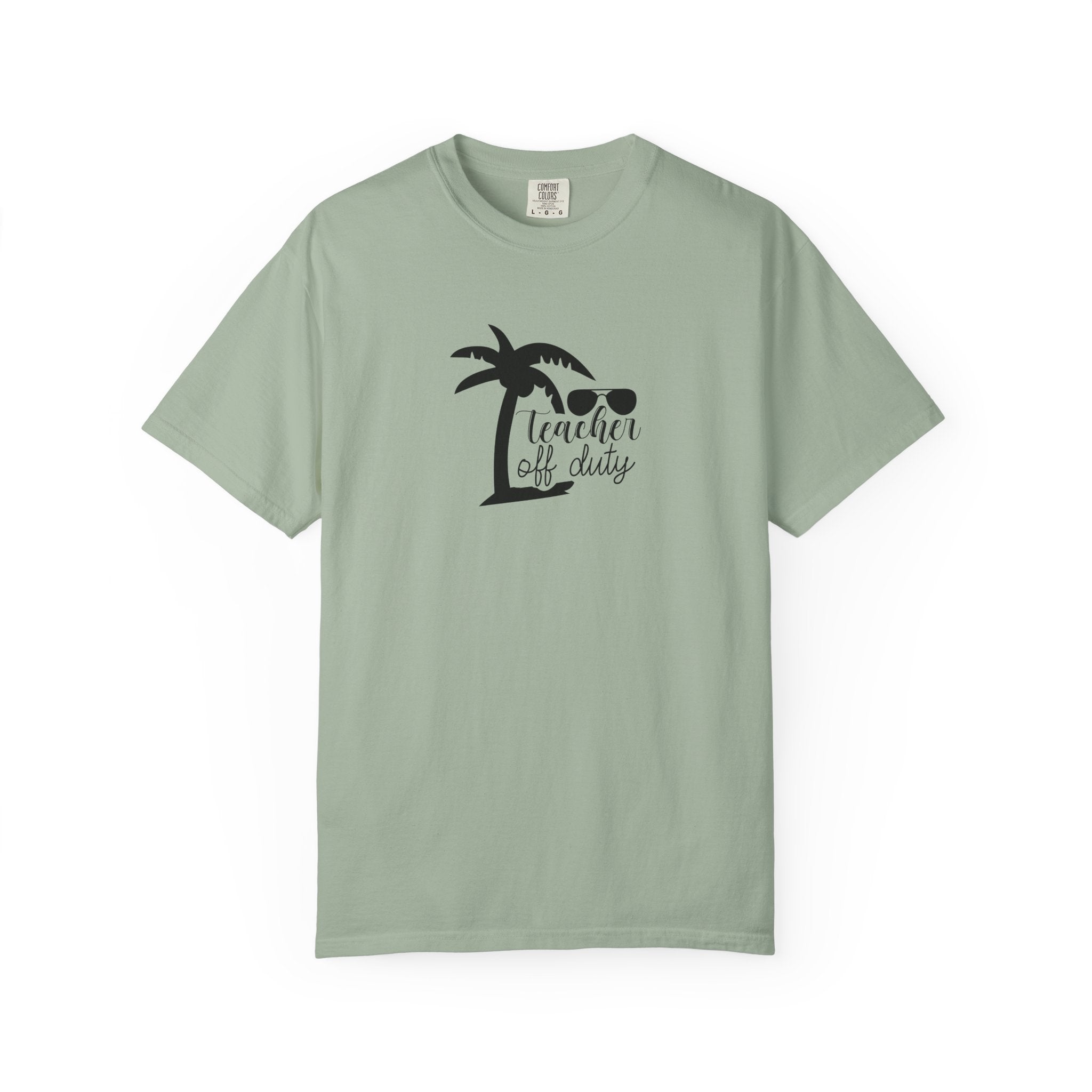 Teacher Off Duty Beach Tee