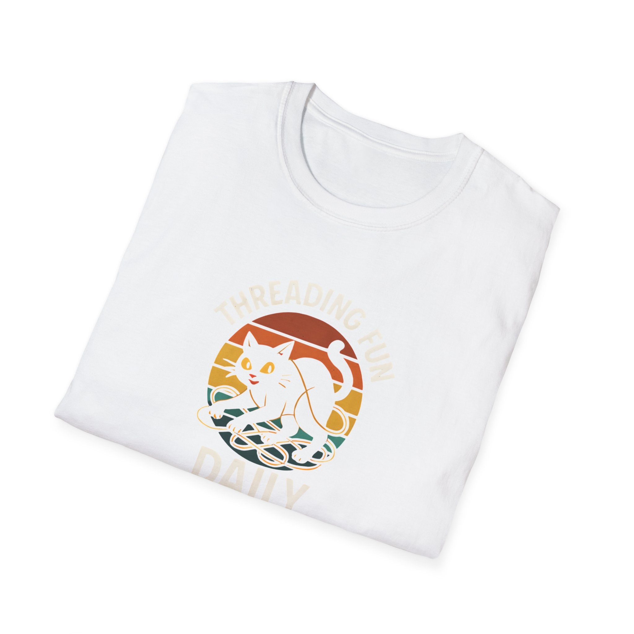 Surf Daily Graphic T-Shirt — Retro Sunset Wave Tee