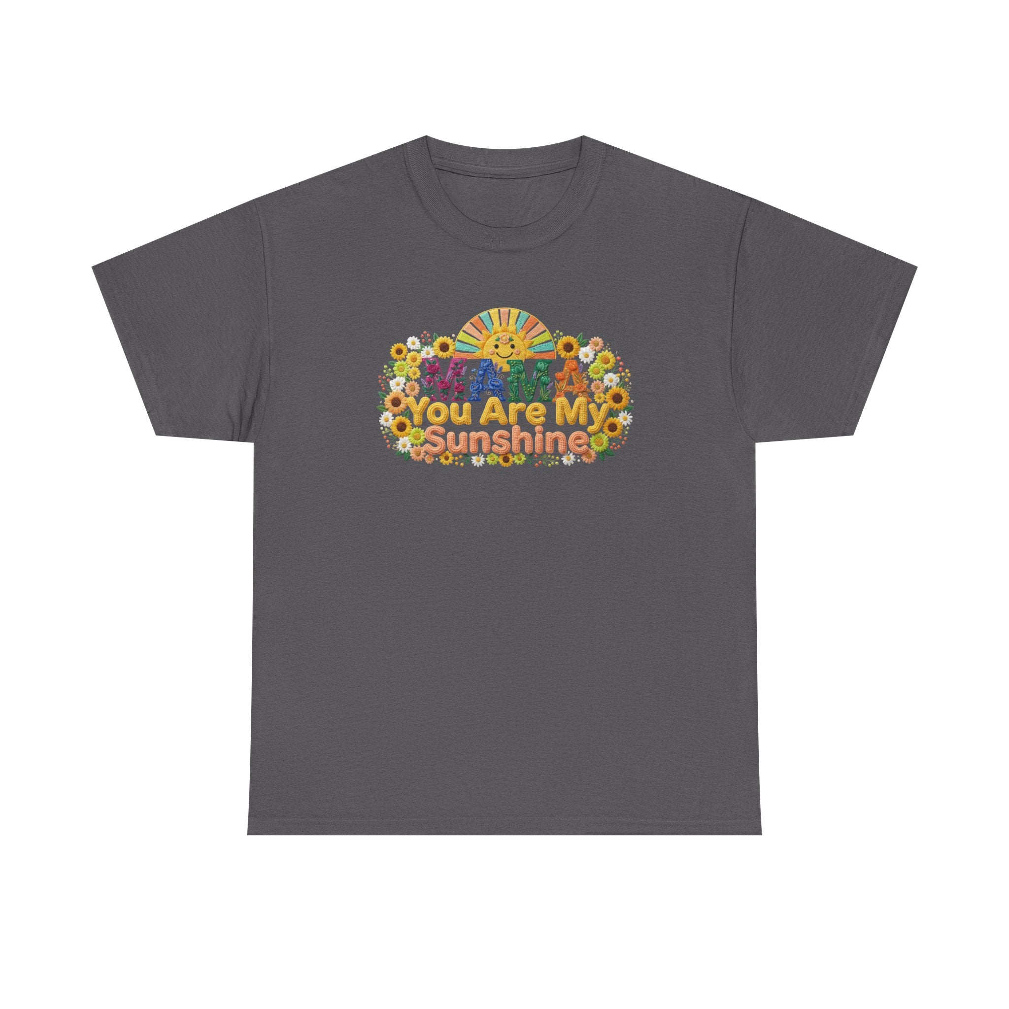 Mama You Are My Sunshine T-Shirt — Floral Retro Mother's Day Tee