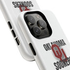 Oklahoma Sooners Tough Magnetic Phone Case — Durable Magnetic Snap-On College iPhone Cover