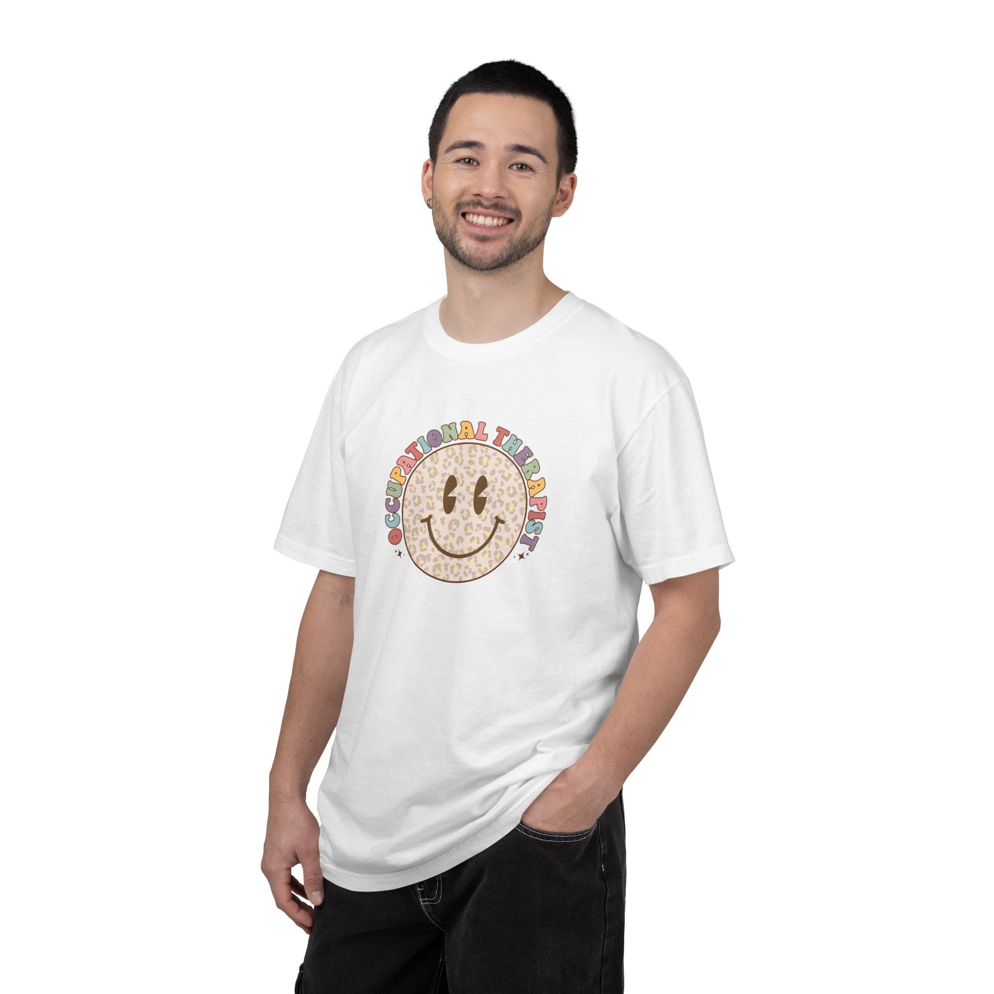 Smiley Occupational Therapist Graphic T-Shirt