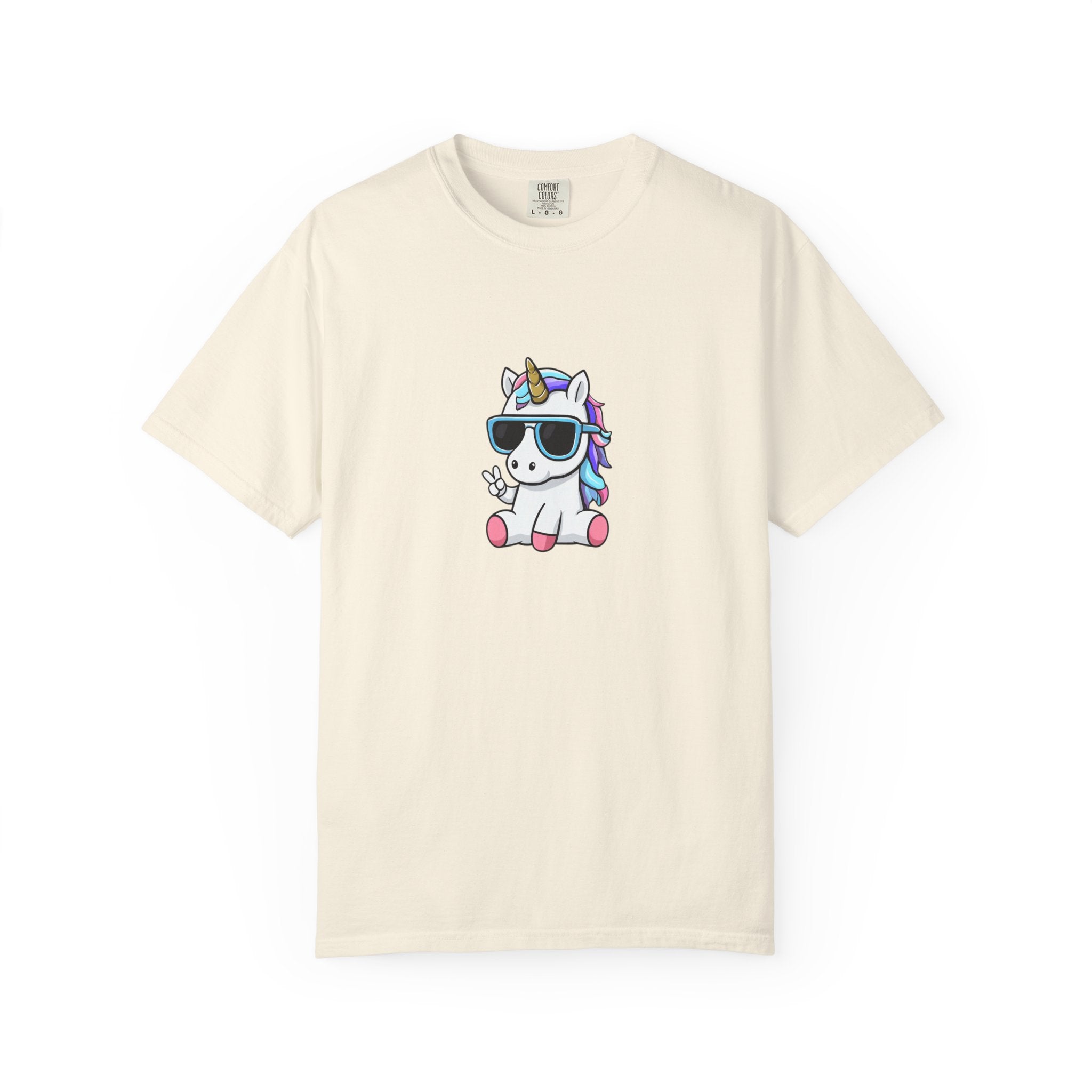 Unicorn Chill T-Shirt — Cute Sunglasses Unicorn Graphic Tee