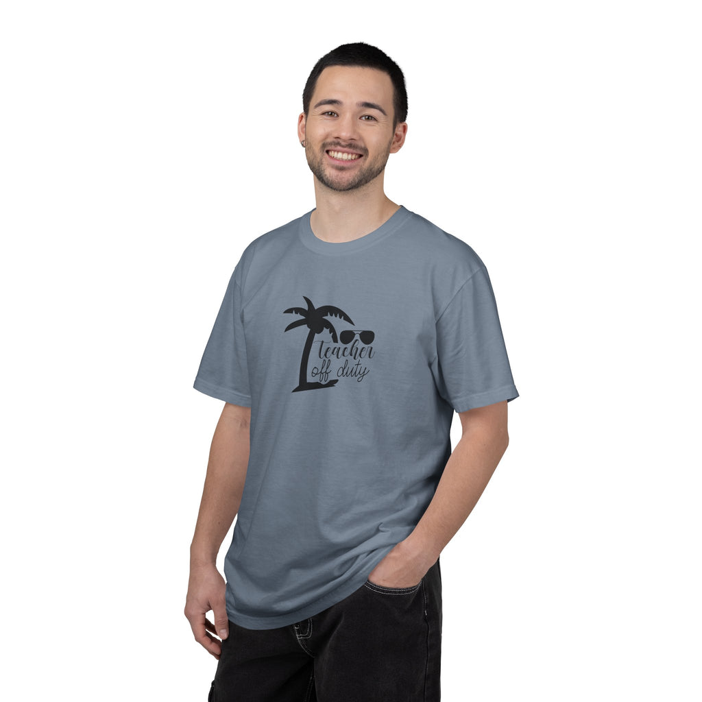 Teacher Off Duty Beach Tee