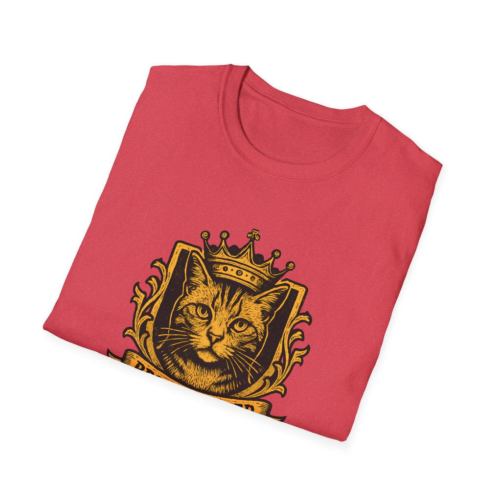 Cat Crest T-Shirt — "Best Cat Ever" Vintage Royal Cat Tee