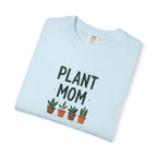 Plant Mom T-Shirt — Cute Potted Plants Graphic Tee for Plant Lovers