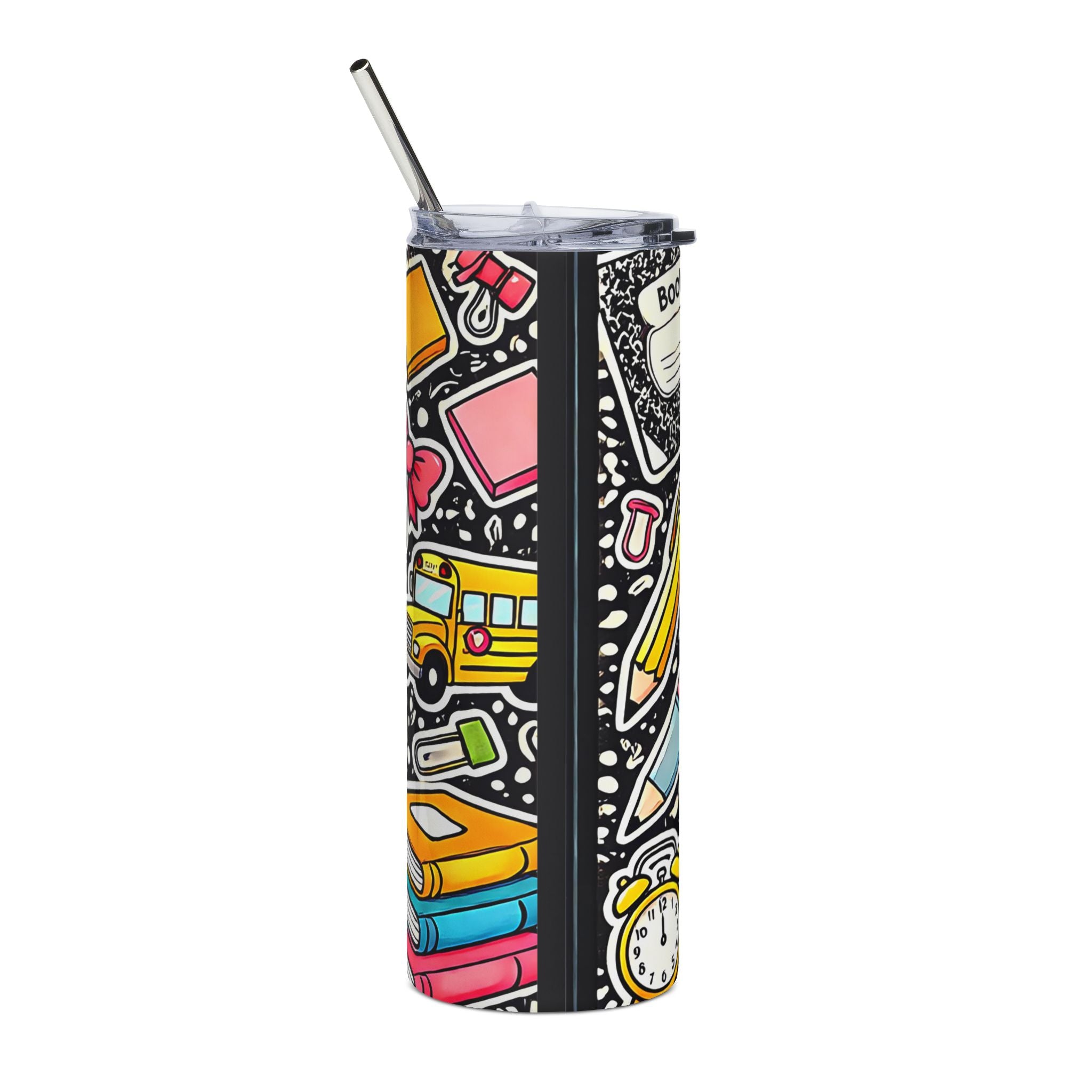 Composition Book School Supplies 20oz Stainless Steel Tumbler