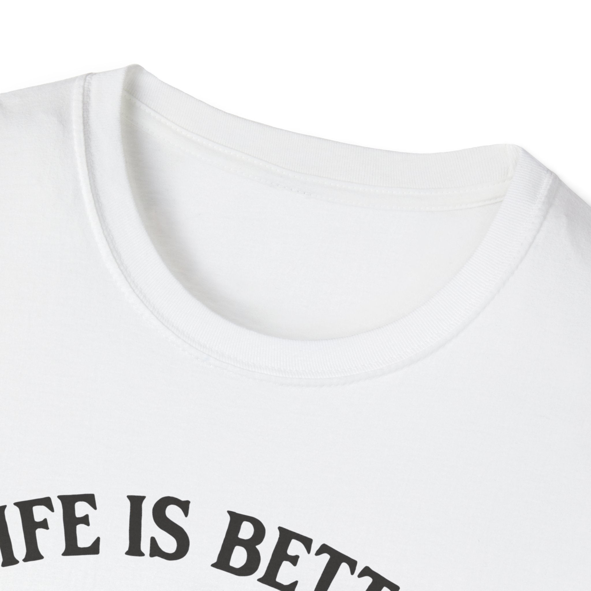 Life Is Better With a Cat T-Shirt — Vintage Tabby Cat Tee for Cat Lovers