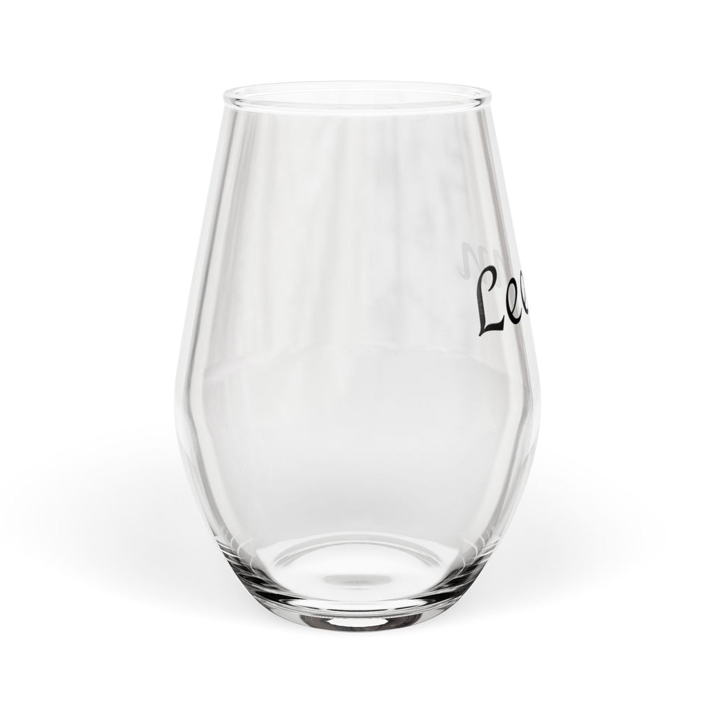 Personalized Stemless Wine Glass — Custom Name "LeeAnne" 11.75oz