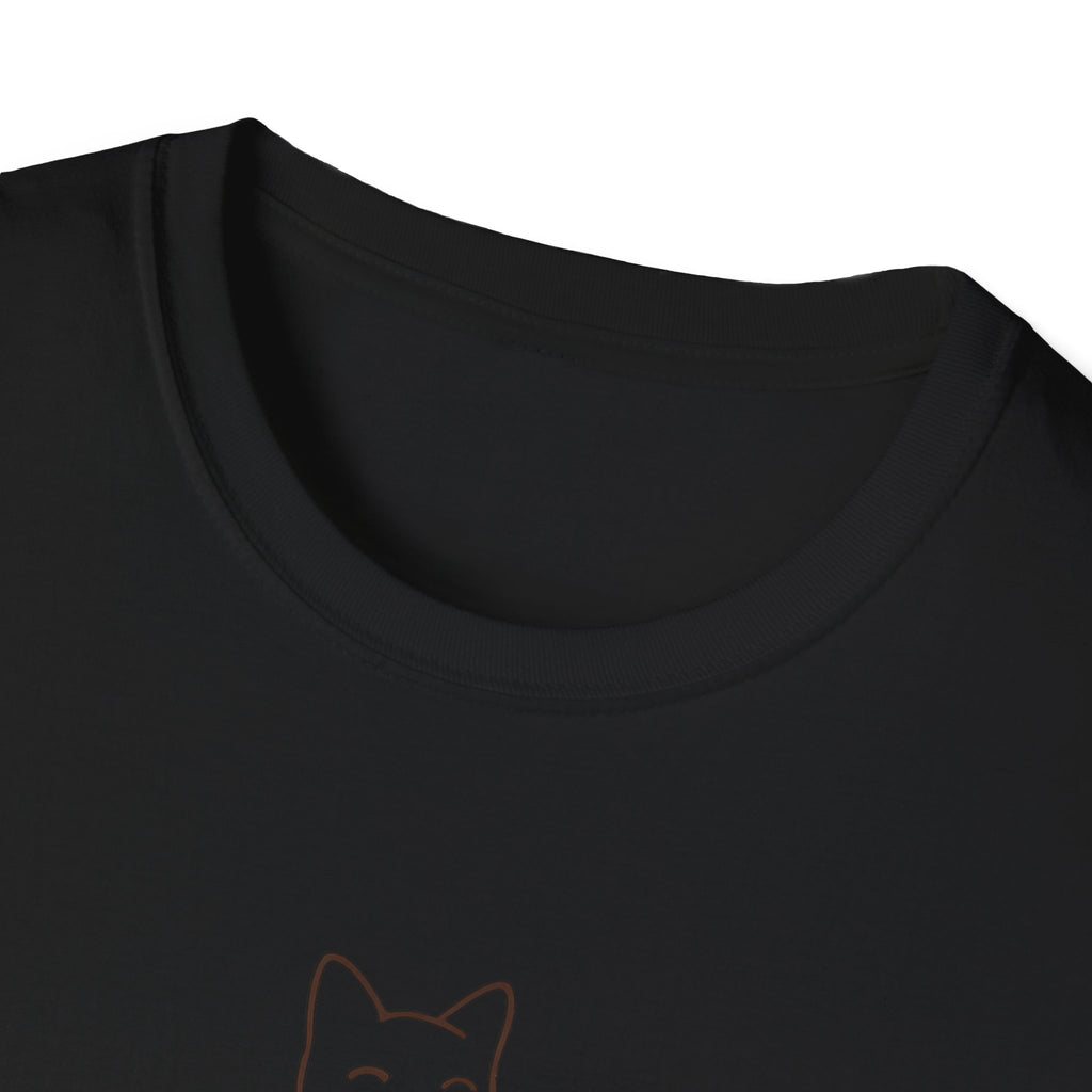 Cat T-Shirt — 'Purrfect Companion' Minimalist Cat Lover Tee