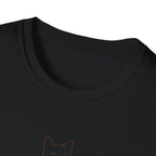 Cat T-Shirt — 'Purrfect Companion' Minimalist Cat Lover Tee