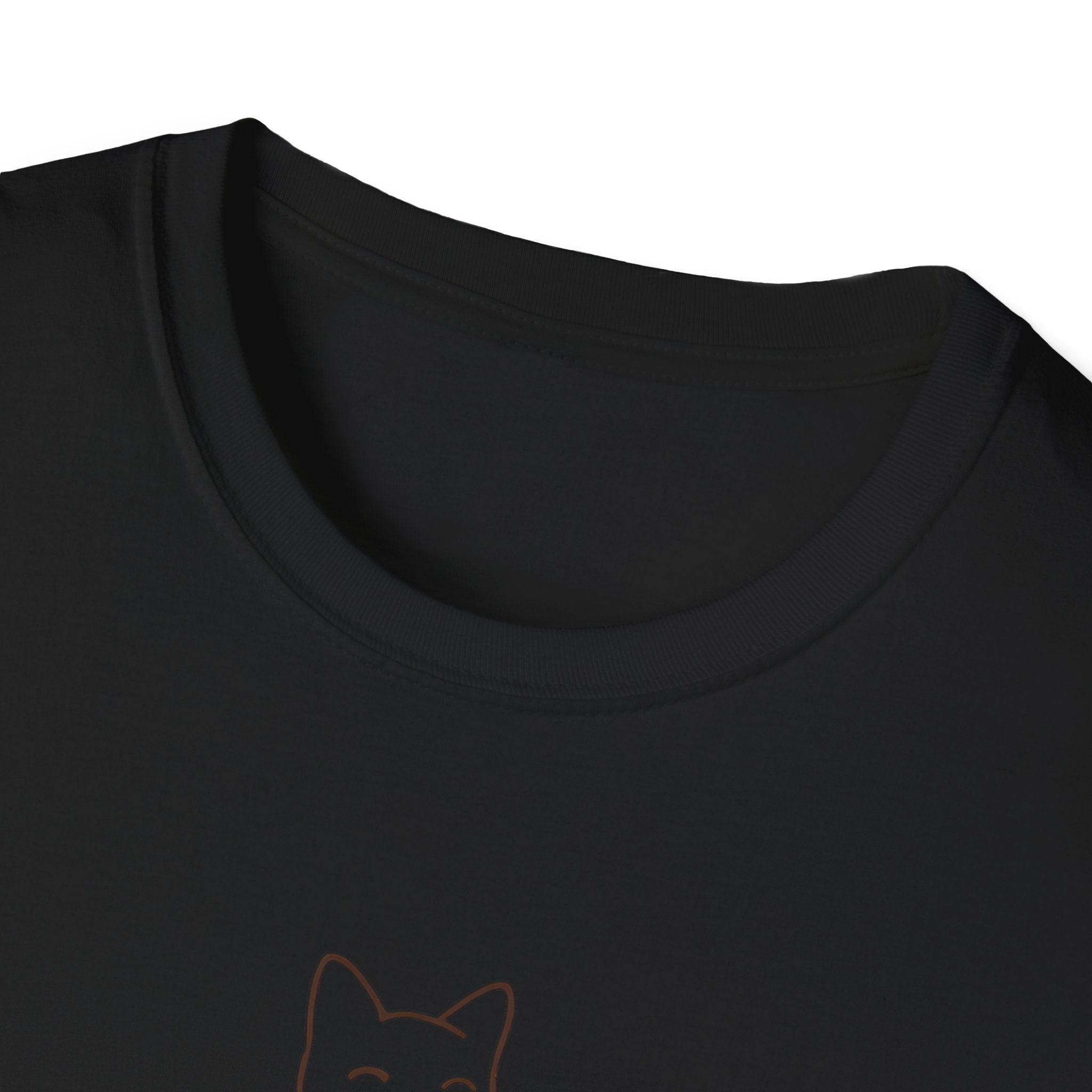 Cat T-Shirt — 'Purrfect Companion' Minimalist Cat Lover Tee