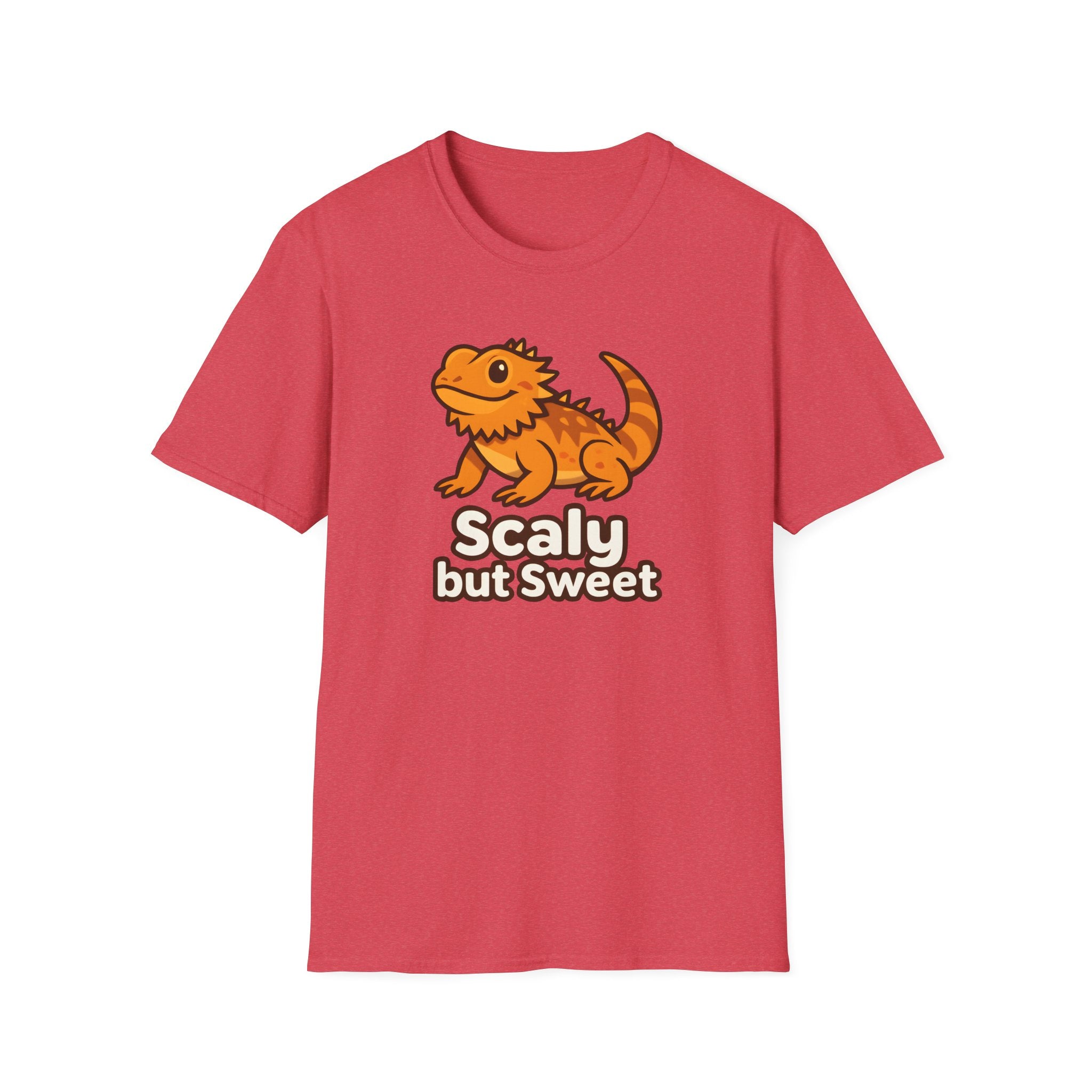 Bearded Dragon Tee - "Scaly but Sweet" Cute Lizard Graphic T-Shirt
