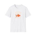 T‑Shirt — "Just Keep Swimming" Orange Fish Graphic Tee