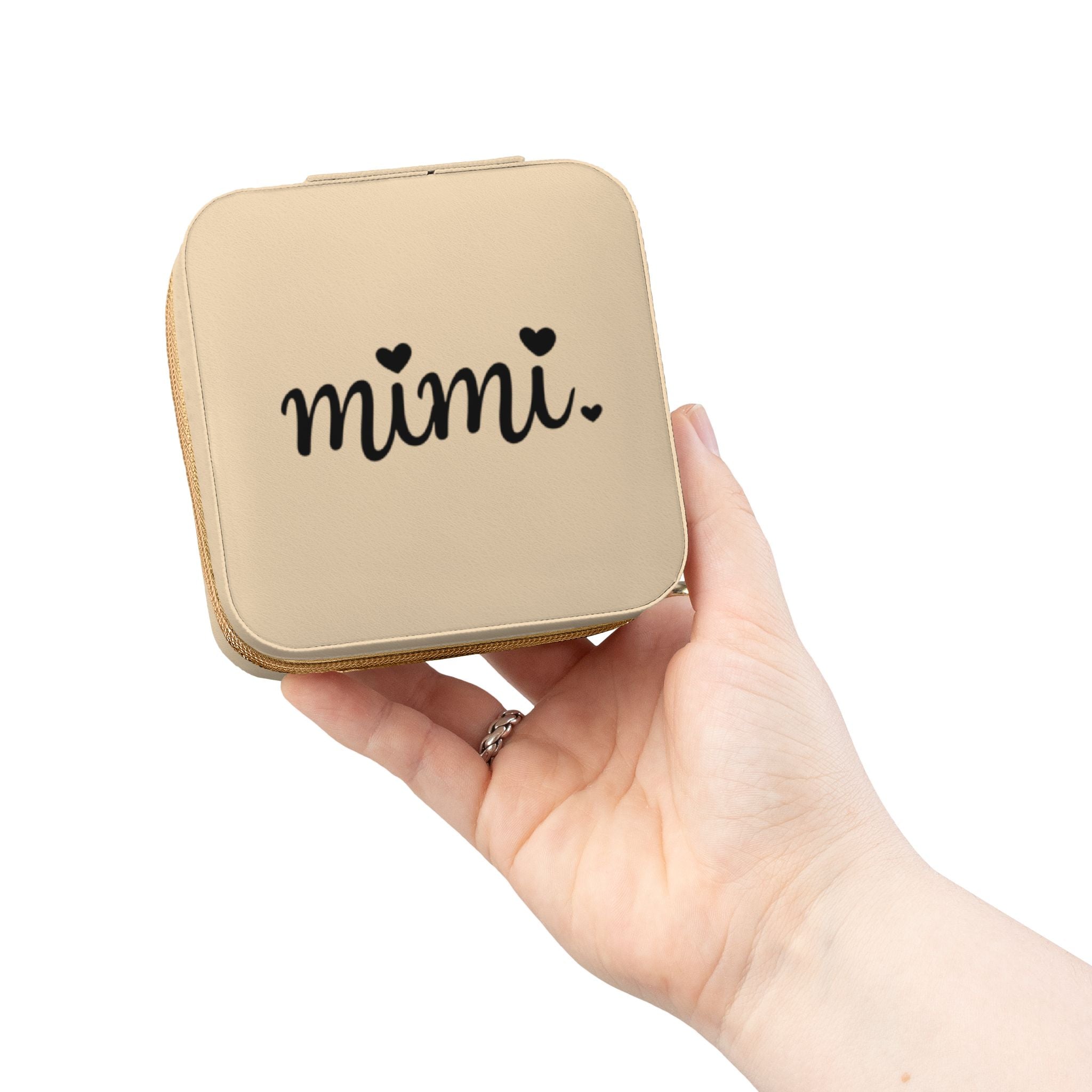 Mini Jewelry Travel Case – Personalized 'mimi' Compact Travel Jewelry Organizer