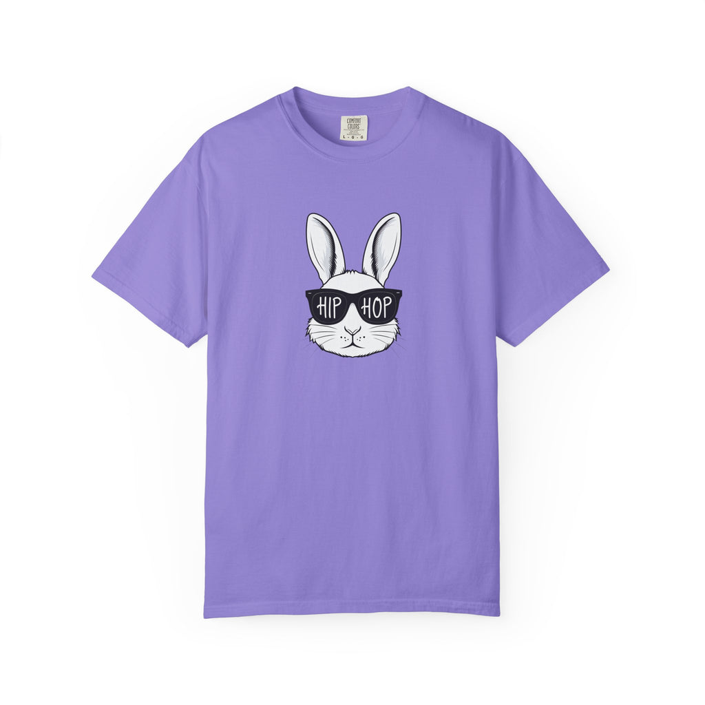 Hip Hop Bunny T-Shirt — Cute Rabbit with Sunglasses Graphic Tee