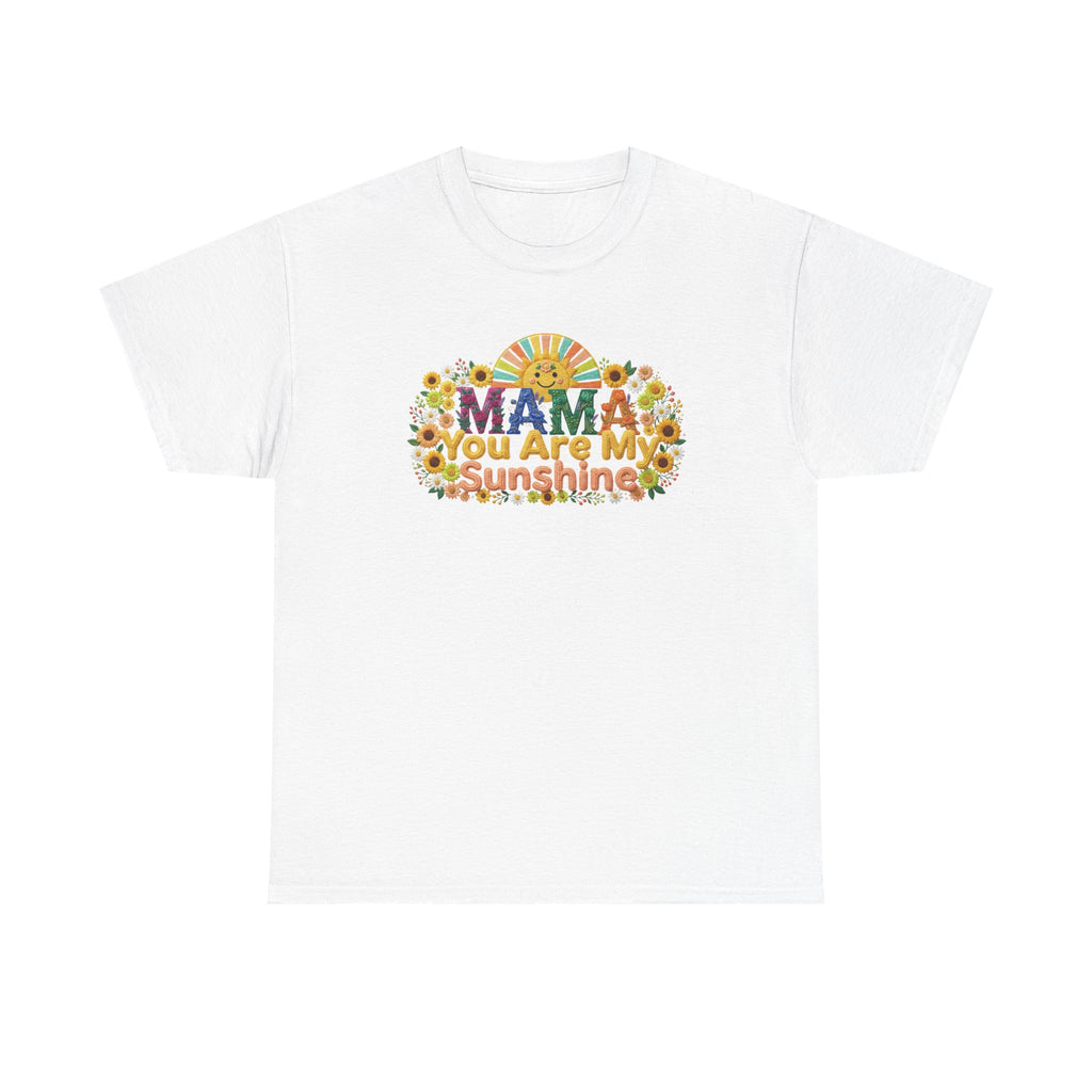 Mama You Are My Sunshine T-Shirt — Floral Retro Mother's Day Tee
