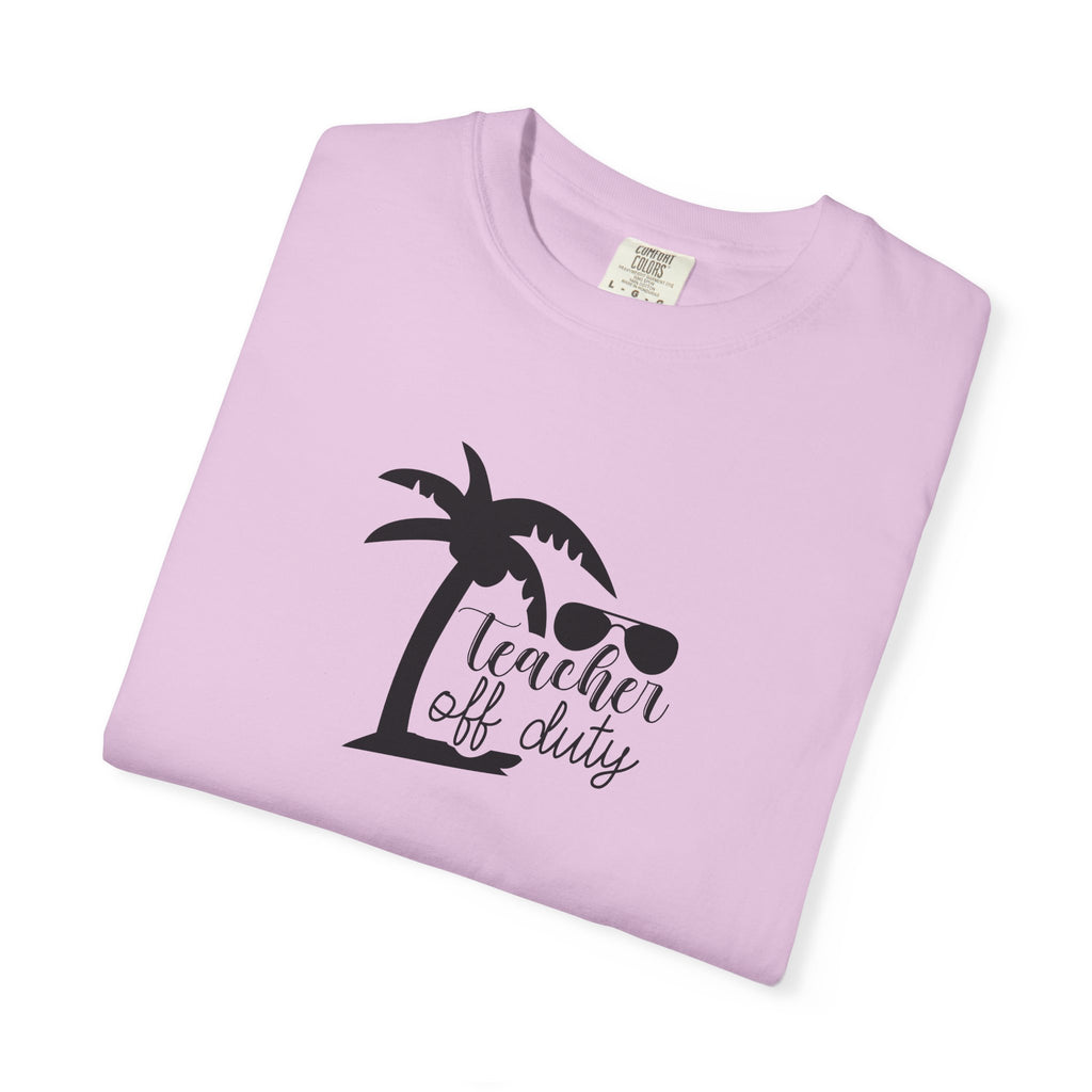 Teacher Off Duty Beach Tee