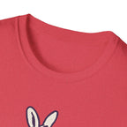 Morning Hopper Bunny T-Shirt — Cute Coffee Rabbit Tee