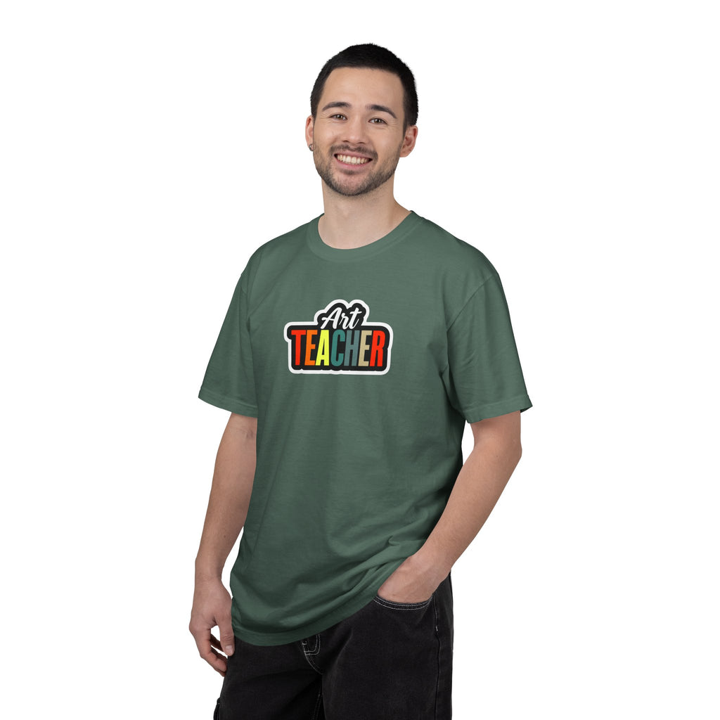 Art Teacher T‑Shirt — "Art is My Voice" Colorful Teacher Shirt