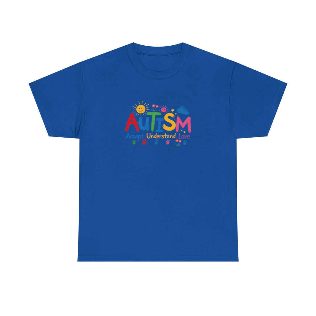 Autism Awareness T-Shirt - "Autism Accept Understand Love"