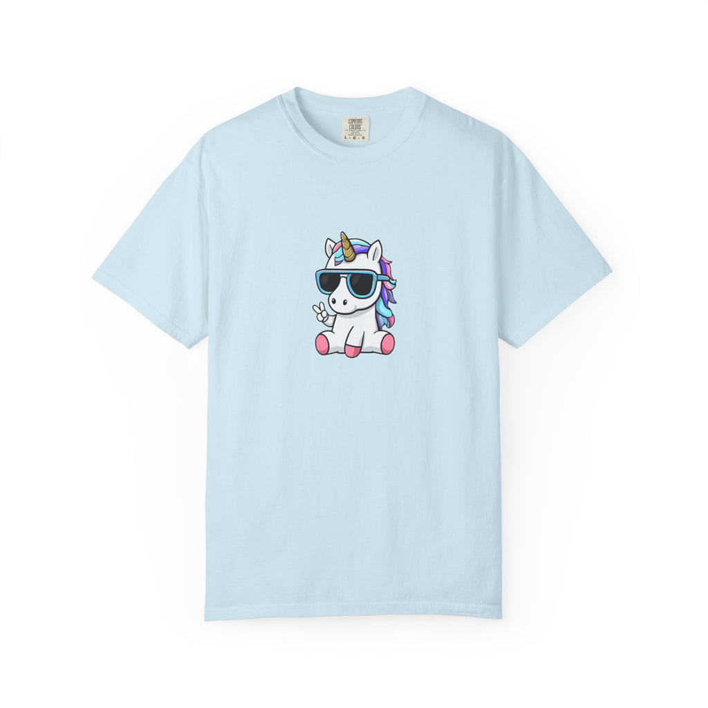 Unicorn Chill T-Shirt — Cute Sunglasses Unicorn Graphic Tee