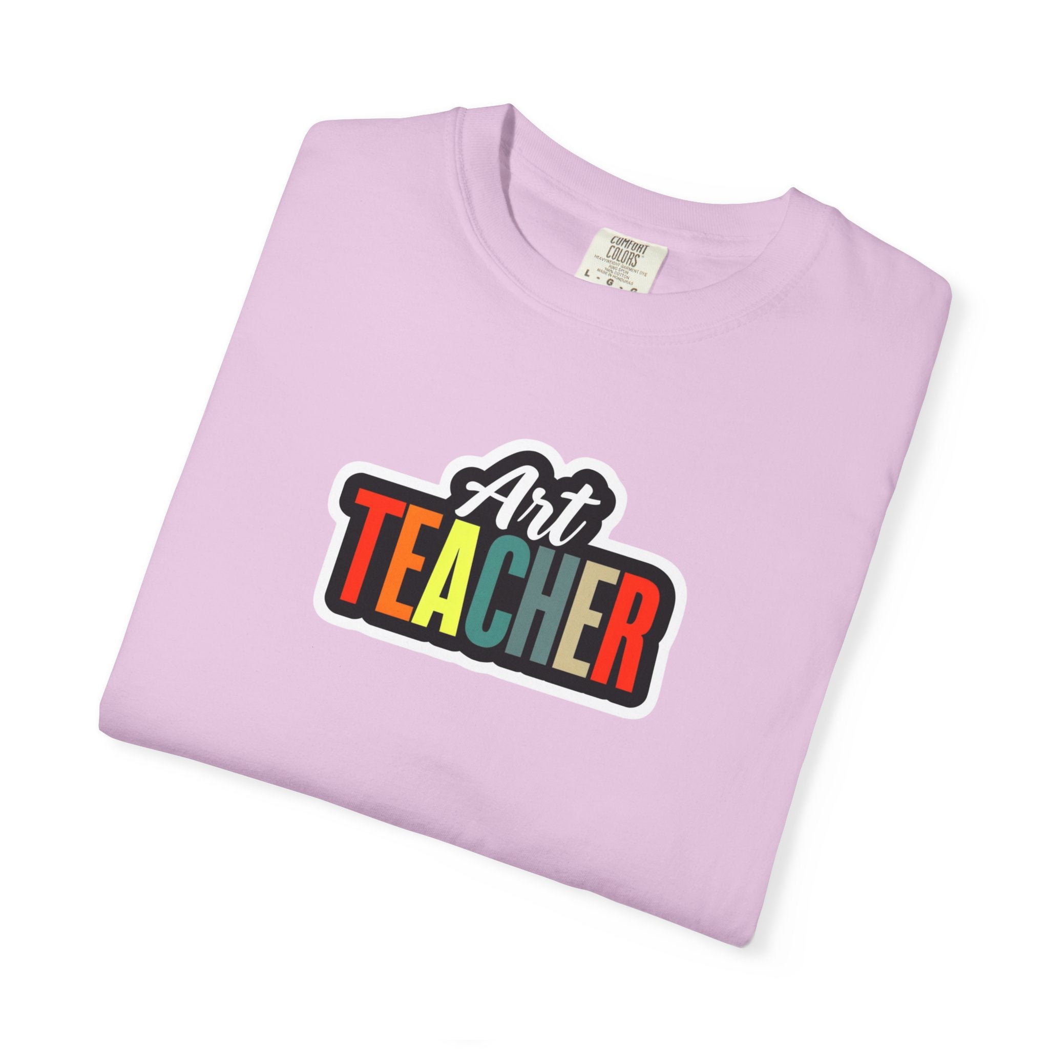 Art Teacher T‑Shirt — "Art is My Voice" Colorful Teacher Shirt