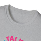 Talk Birdy To Me T-Shirt — Colorful Parrot Graphic Tee